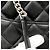 Chanel Matelassé Lammleder Tote Bag Schwarz - Ansicht 8