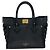 Borsa Tote Louis Vuitton Monogram Tuftage On My Side MM Nero