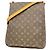 Bolso de hombro Louis Vuitton Monogram Musette Castaño