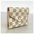Cartera Tri-fold Louis Vuitton Damier Azur Portefeuille Victorine Blanco - vista 2
