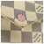Cartera Tri-fold Louis Vuitton Damier Azur Portefeuille Victorine Blanco - vista 7