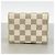 Cartera Tri-fold Louis Vuitton Damier Azur Portefeuille Victorine Blanco - vista 8