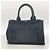 Prada Canapa Canvas Handbag Black - view 11