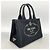 Prada Canapa Canvas Handbag Black - view 2
