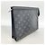 Louis Vuitton Monogram Eclipse Pochette Voyage MM Clutch Bag Preto - vista 2