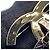 Broche Chanel de strass Dorado - vista 6