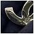Broche Chanel Coco Mark B23C Blanc Doré - vue 7