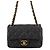 Bolsa de Ombro Mini Matelassé com Corrente Chanel Preto