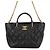 Bolsa Chanel Matelassé Coco Mark Small Preto