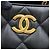 Bolsa Chanel Matelassé Coco Mark Small Preto - vista 11