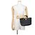 Bolsa Chanel Matelassé Coco Mark Small Preto - vista 4