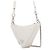 Prada Schultertasche aus Leder Triangle Mini Weiß - Ansicht 2