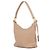 Borsa a tracolla Prada in pelle Vitello Daino Beige - vista 2