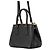 Bolsa de mão Prada Galleria Small em couro Saffiano Preto - vista 2