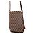 Borsa a tracolla Louis Vuitton Damier Ebene Musette Salsa Arancione - vista 2
