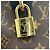 Borsa a mano Louis Vuitton Monogram Reverse Bento Box BB Nero - vista 13