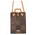Sac à main Mini Tote Louis Vuitton Damier Ebene Giant Monogram Noir Damier ebène