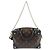 Borsa Louis Vuitton Monogram Petite Malle Souple Marrone Nero - vista 2