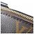 Borsa Louis Vuitton Monogram Petite Malle Souple Marrone Nero - vista 5