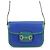 Borsa a tracolla Gucci Horsebit 1955 Small in pelle Blu