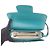 Borsa a tracolla Gucci Horsebit 1955 Small in pelle Blu - vista 6