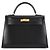 Hermès Bolsa de mão Hermes Kelly 32 Preto