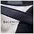 Borsa Tote Balenciaga in tela e pelle nera Nero - vista 9