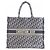 Christian Dior DIOR OBLIQUE Book Tote Blu