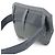 Borsa Sling in pelle grigia Christian Dior Marrone - vista 3