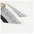Hermès Pañuelo Twilly Hermes BRIDE DE COUR Negro Blanco - vista 2