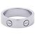 Anello Cartier Love Band in oro bianco 18K - vista 2