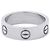 Anello Cartier Love Band in oro bianco 18K - vista 3