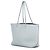 Fendi Selleria Leder-Tote-Bag Hellblau - Ansicht 2