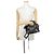 Borsa a tracolla Balenciaga Classic Metallic Edge Mini City Nero - vista 4