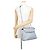 Borsa a tracolla 3-Way Fendi Marrone Blu - vista 5