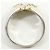 Anello fede Seiko Jewelry in platino e oro giallo Argento D'oro - vista 2