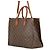 Louis Vuitton Monogram OnTheGo Organizer Tote Bag Braun - Ansicht 2