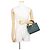Borsa a mano piccola in pelle Gucci Diana Bamboo Verde - vista 4