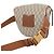 Borsa a tracolla Gucci GG Emblem Medium in pelle Marrone - vista 3