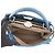 Borsa Fendi Peekaboo Regular Blu - vista 5