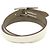 Hermès Bracciale Hermes B-APPI Double Tour Bianco Taupe - vista 2