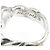 Hermès Hermes Hallmark Band Ring Silber - Ansicht 4