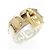 Ring Anello Hallmark Hermès Argento D'oro