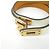 Hermès Hermes Mini Kelly Double Tour Charm Armband Grün Hellgrün - Ansicht 6