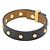 Hermès Bracciale Hermes Mini Dog Clou Long Nero D'oro - vista 2