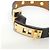 Hermès Bracciale Hermes Mini Dog Clou Long Nero D'oro - vista 5