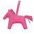 Hermès Hermes Rodeo Accessory Bag Charm MM Rosa - vista 2