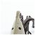 Hermès Hermes Rodeo Pegasus Accessory Bag Charm PM Branco Chocolate Verde claro - vista 3