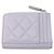 Portamonete Chanel Matelassé in vitello viola Porpora - vista 3