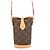 Louis Vuitton Monogram Fold Me Schultertasche Braun